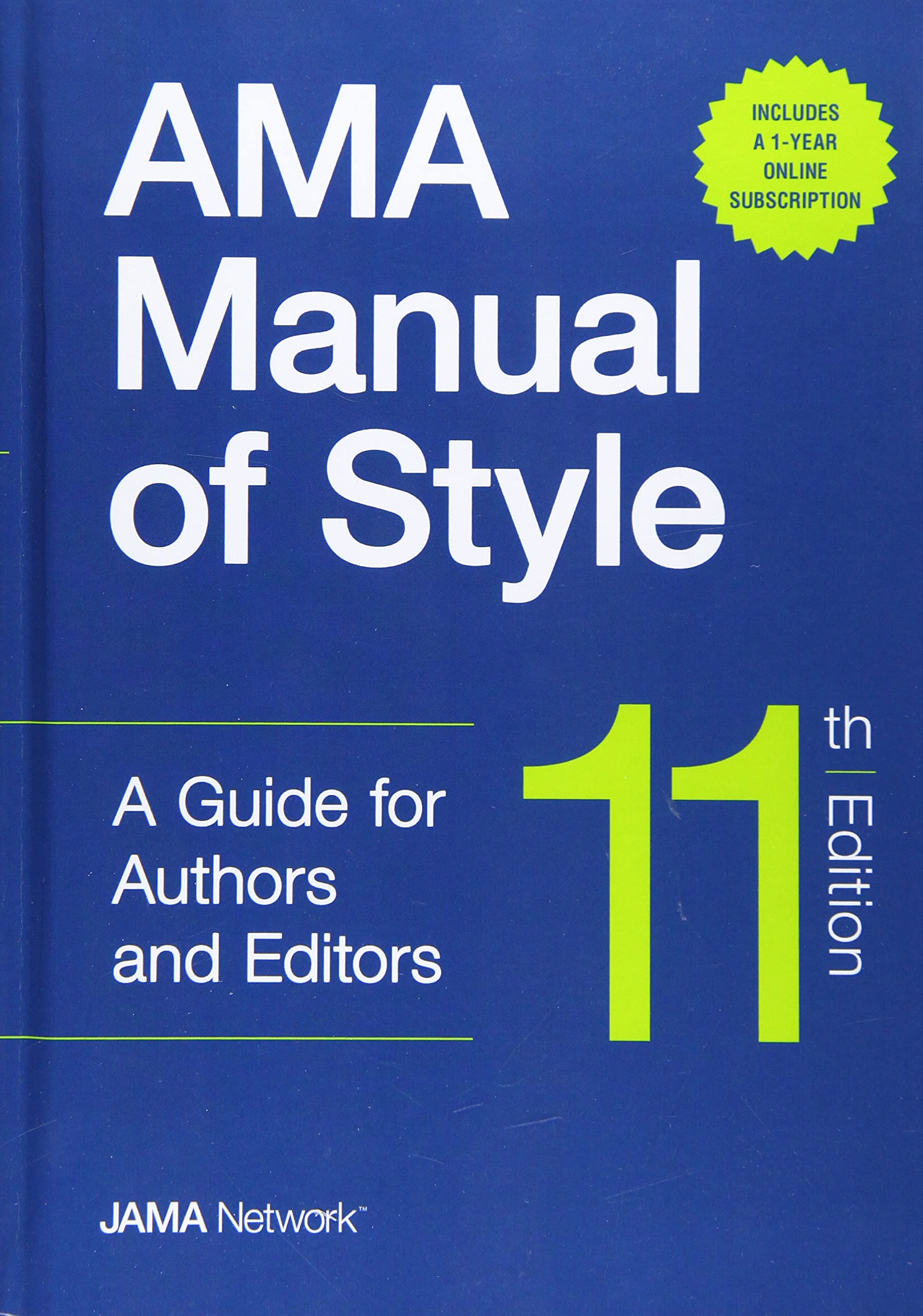 AMA Manual of Style: A Guide for Authors and Editors - Hardcover/Online Bundle Package
