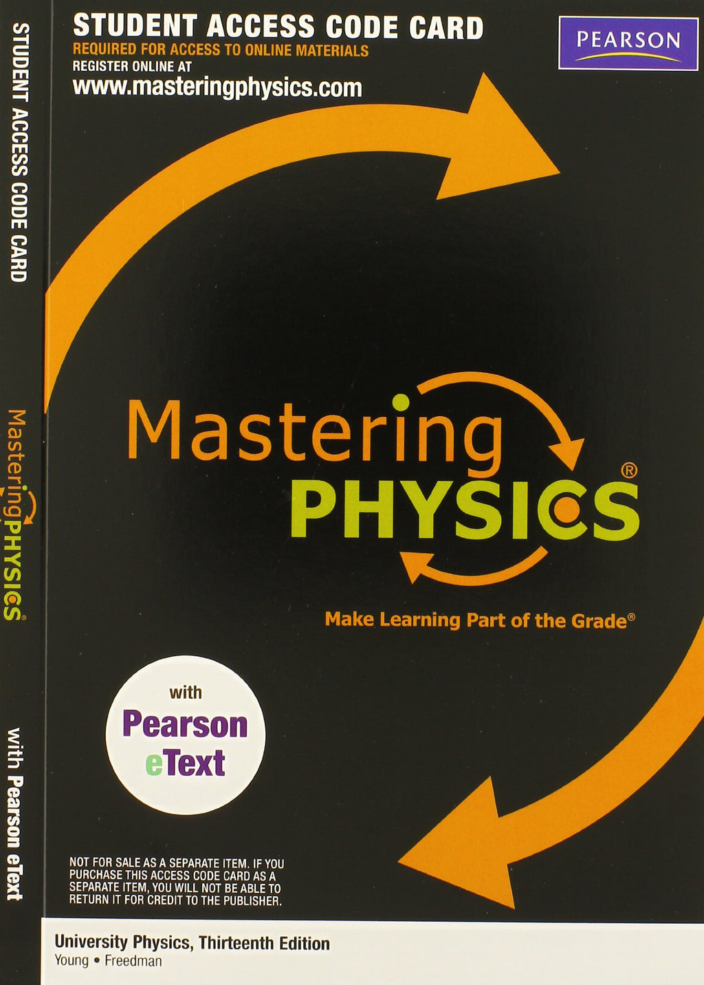 University Physics Volume 2 (Chs. 21-37) with MasteringPhysics Package (13th Edition)