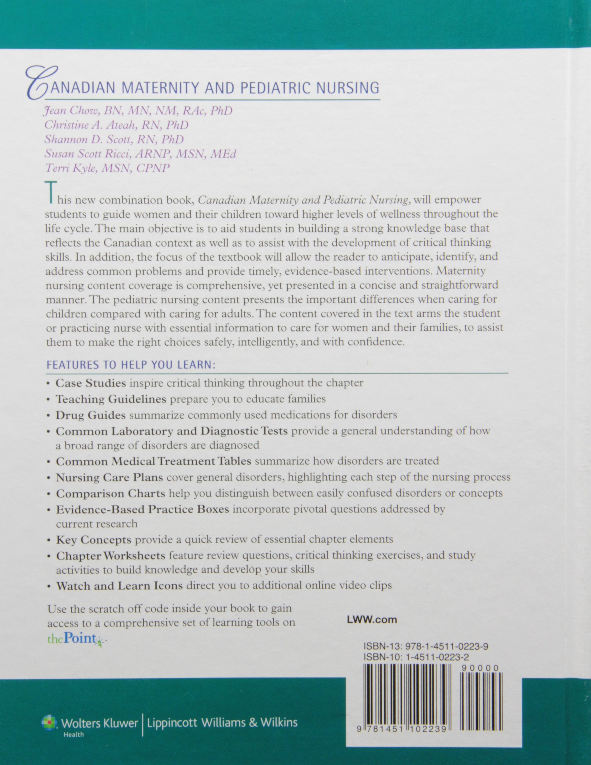 Canadian Maternity and Pediatric Nursing