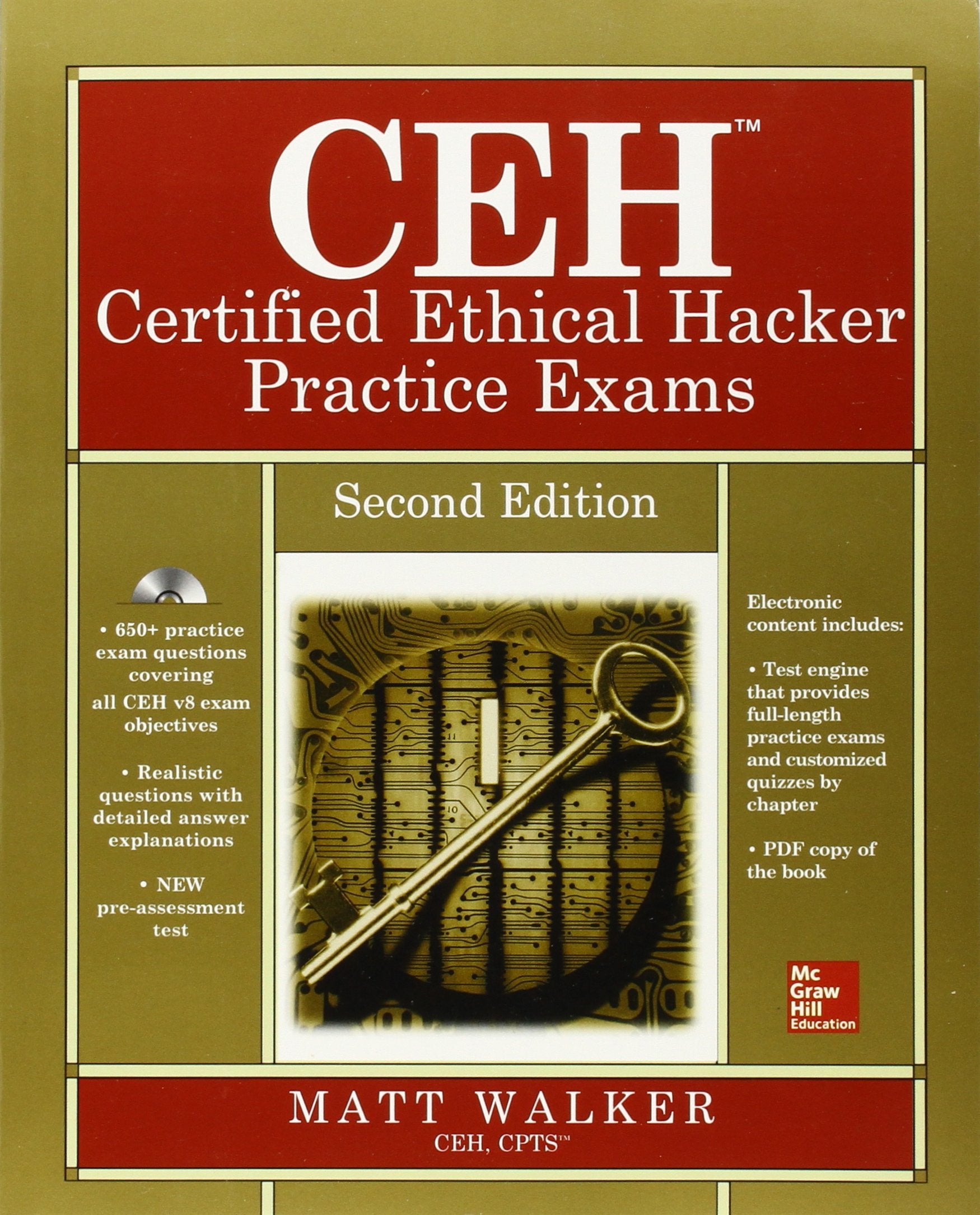 CEH Certified Ethical Hacker Practice Exams, Second Edition (All-in-One)